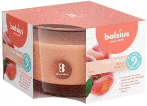 Brzoskwinia - świeca w szkle 50/80 mm True Scents