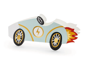 Zaproszenia Autko, 6szt.