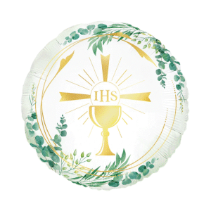 Balon foliowy okrągły Kielich IHS 45cm