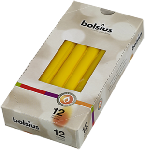 Świeca Szpica Żółty 250/25 1 szt.