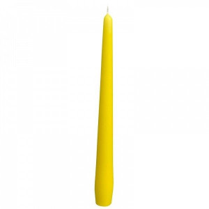 Świeca Szpica Żółta 245/24 1 szt.