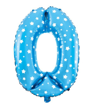 Balon niebieski 0 18'' powietrze