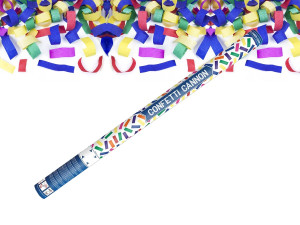 Tuba konfetti mix 60 cm