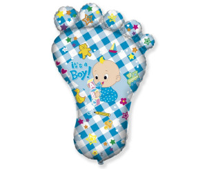 Balon foliowy Stopa chłopca (24 cale)