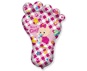 Balon foliowy 24 cali - Stopa dziewczynki