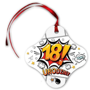 Zawieszka "18 Urodziny", 20 szt