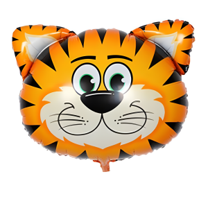 Balon Foliowy TYGRYSEK tygrys zwierzątka 72x68cm