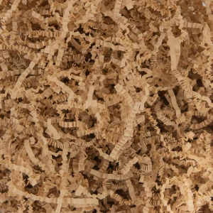 Wypełnienie do prezentów karbowane - brązowe 50g