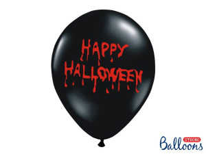 Balony 30cm, Happy Halloween, 1op/6 szt.