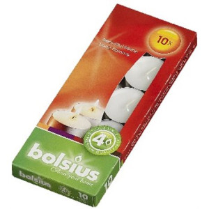Podgrzewacze białe, 4h/10 szt.