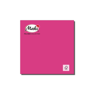 Serwetka FUKSJA 33x33, 20szt.