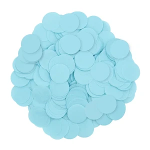 Konfetti papierowe 15 g - niebieskie