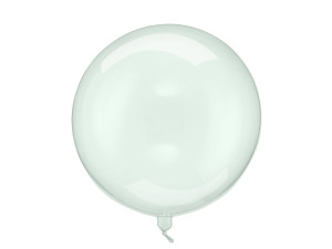 Balon transparentny zielona kula 40cm