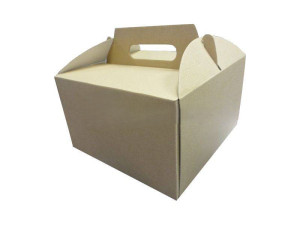 Koszyczek ECO na tort 24,5x24,5x15cm 1 szt.