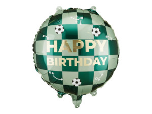 Balon foliowy Happy Birthday piłki 35x35 cm
