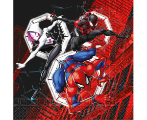 Serwetki papierowe Spiderman World Of Web, 33X33 cm, 20 szt.