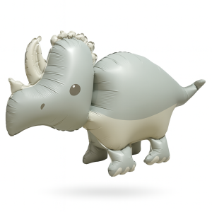 Balon foliowy Stojący DINOZAUR Triceratops - 61 x 102 cm