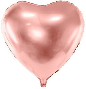 Balon Foliowy Serce Rose Gold 45 cm