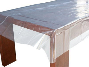 Obrus foliowy 120x180 cm przeźroczysty