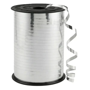 Wstążka do balonów Srebrna metaliczna 5mm x 225m