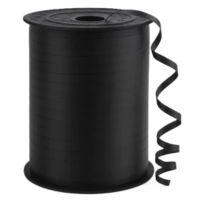 Wstążka do balonów czarna matowa 5mm x 225m
