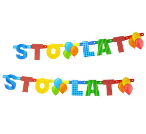 Girlanda ,,Sto lat" 150 cm