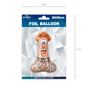 Balon foliowy penis 58cm x 90cm