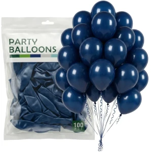 Balony PASTELOWE granatowe MIDNIGHT BLUE 12"/30 cm 100 sztuk