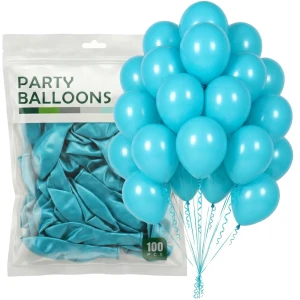 Balony PASTELOWE niebieskie AQUA 12"/30cm 100 sztuk