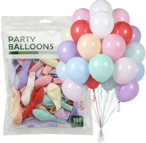 Balony MACARON kolorowe MIX 12cali 30cm 100szt.