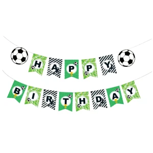 Baner Girlanda Urodzinowa Happy Birthday Piłkarska