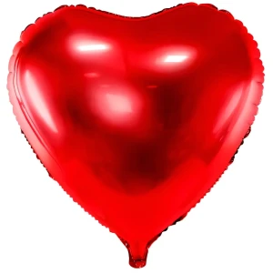 Balon foliowy Serce czerwone 45cm