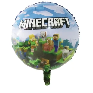 Balon foliowy MINECRAFT przygoda 45cm
