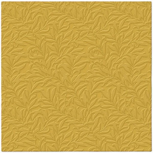 Serwetki 33cm x 33cm, 3-warstwowe INSPIRATION FLORAL ZŁOTE 20 szt.