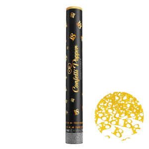 Konfetti "18"złote, 40cm