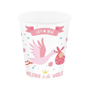 Kubeczki It's girl, 6szt.