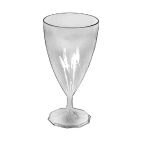 Kieliszki PS transparentne 20cl 6 szt.