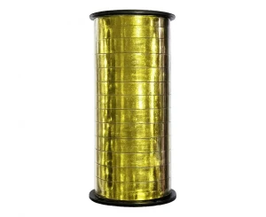 Tasiemka/wstążka metaliczna złota, 100y (92 m)