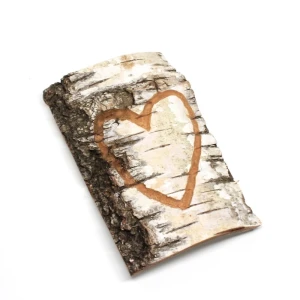 I Love Card en écorce -Ohne Personalisierung