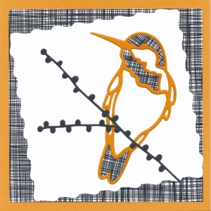 Cartes « Martin-Pêcheur » (3 pcs)