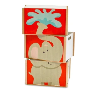 Boîtes empilables (set à 3 boîtes) -Elefant