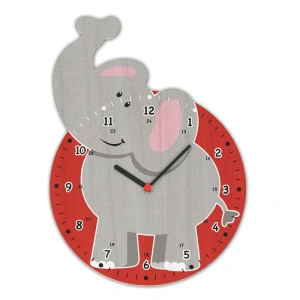 Horloge murale pour chambre d'enfant -Elefant
