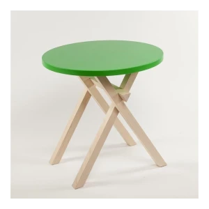 Table "rasa" -Ahorn-MDF grün