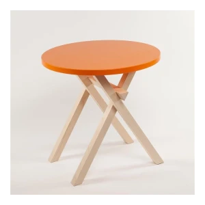 Table "rasa" -Ahorn-MDF orange