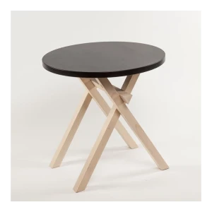 Table "rasa" -Ahorn-MDF schwarz