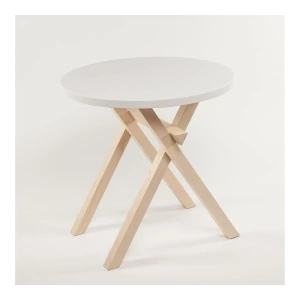 Table "rasa" -Ahorn-MDF weiss
