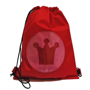 Sac de sport, divers motifs -rot, mit Krone