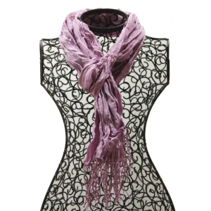 Foulard en soie no 5, vieux rose