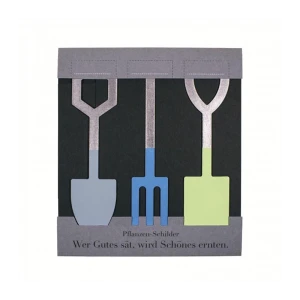 Coffret cadeau trio-plaquettes pour plantes -Trio Gletscher