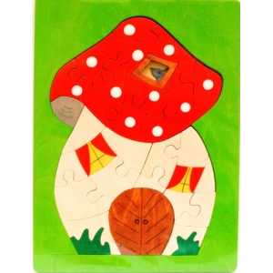 Puzzle en bois « Champignon »